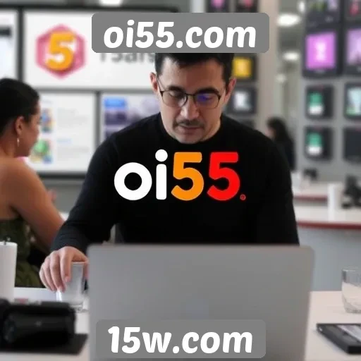 Análise das funcionalidades do site oi55.com